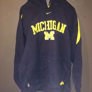 Team Nike Michigan Hoodie